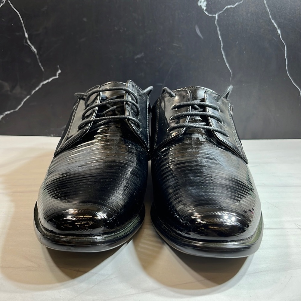 Ermax Men’s Oxford Shoes Black sz 8